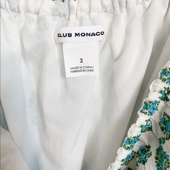 Club Monaco Channon Floral Maxi Dress - Picture 3 of 4